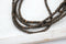 Dark Brown Coconut Beads, 4mm, Heishi